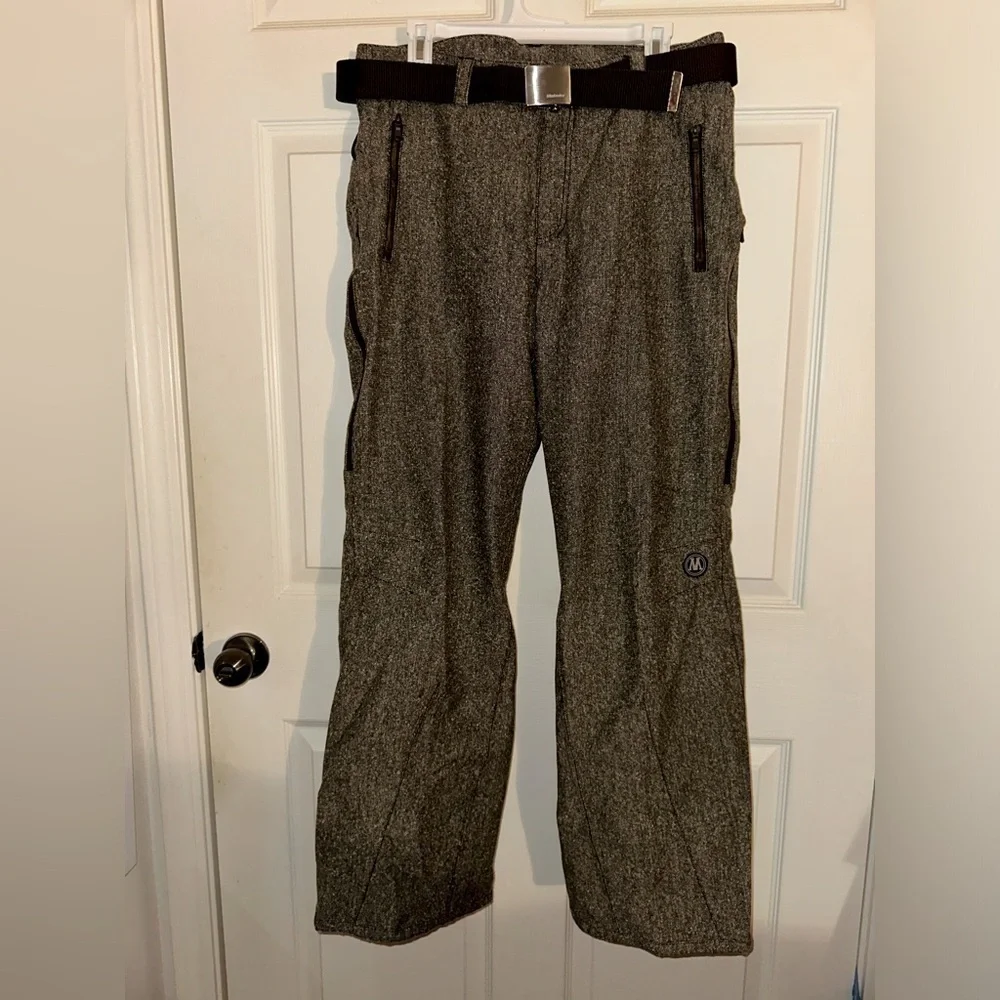 Matador brown winter snow pants M skiing snowboarding